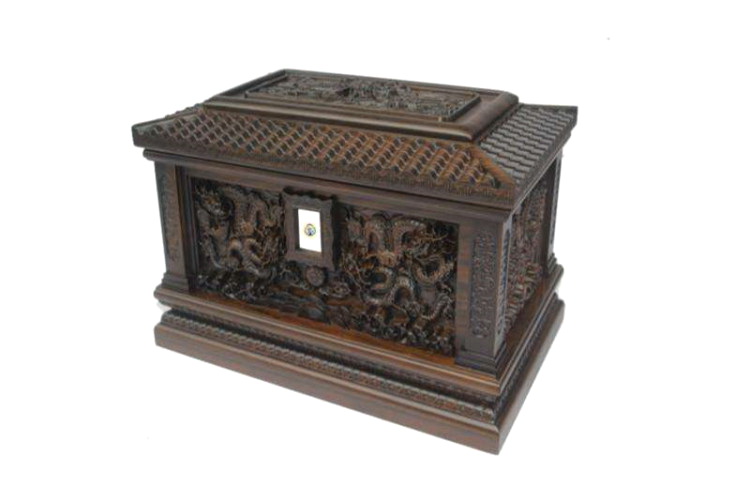 广东南沙布置灵堂 骨灰盒